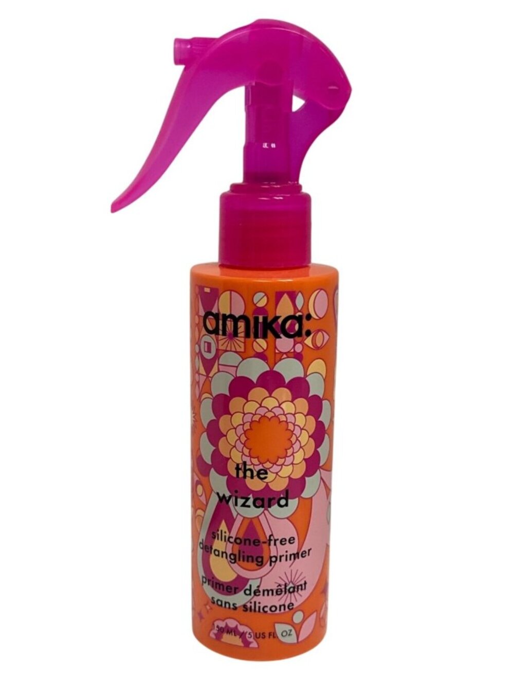 Amika The Wizard Silicone-Free Detangling Primer Spray 2 oz 60 mL New Hair Care